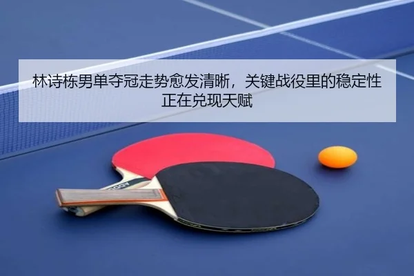 林诗栋男单夺冠走势愈发清晰，关键战役里的稳定性正在兑现天赋